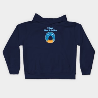 I Donut Want To Be Here Kids Hoodie